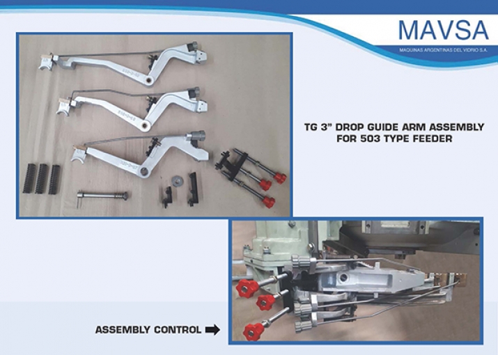 tg 3 inches drop guide arm assy f503_web